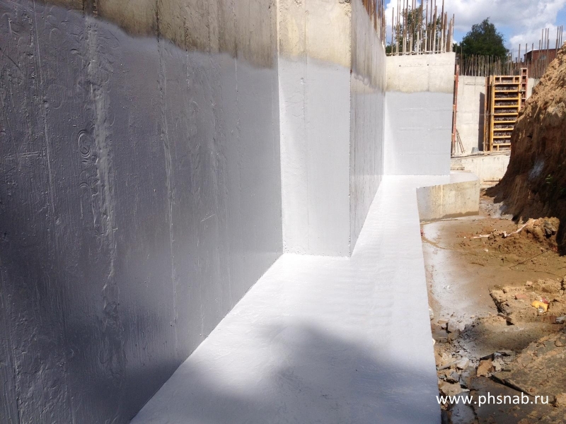 Защита бетонных поверхностей, фундаментов