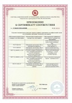 Пожарный сертификат (приложение)